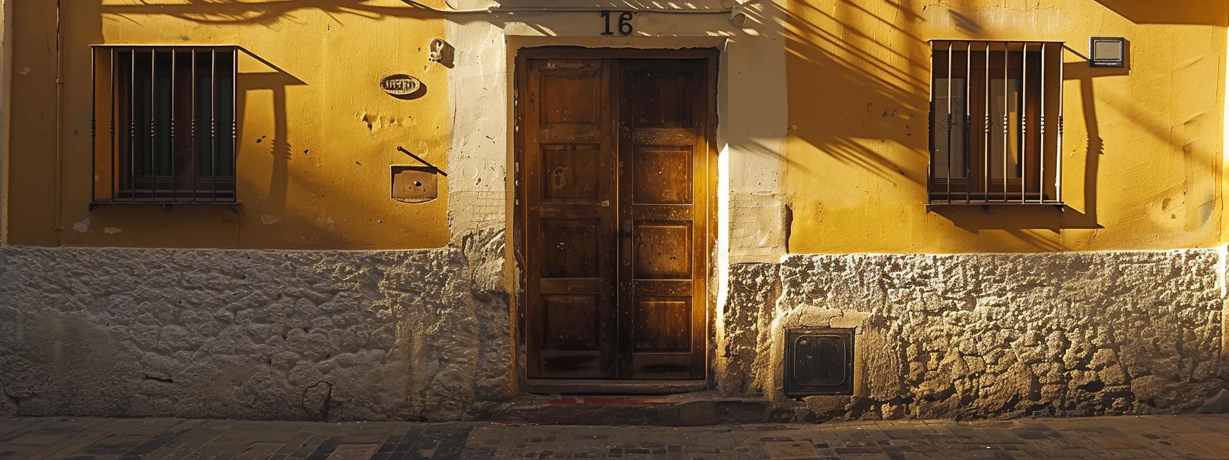 un cerrajero reforzando una puerta con una cerradura nueva y sistemas de seguridad avanzados en una casa en jerez de la frontera.